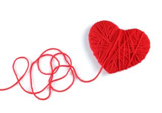 Red thread heart