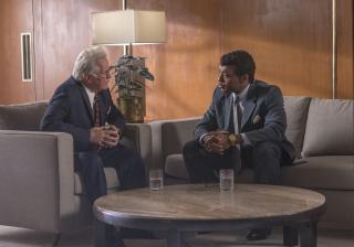 Martin Sheen is the Rev. Oral Roberts and Chiwetel-Ejiofor is the Rev. Carlton Pearson in Netflix's film "Come Sunday."